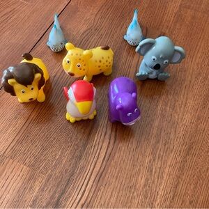 Vintage Boley Safari bath toys 7